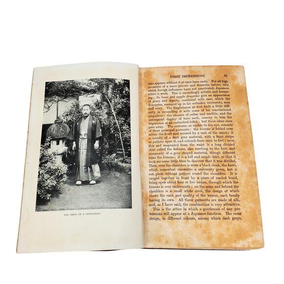 TH Sanders My Japanese Year 1915 Mills & Boon Antique Victorian HC - Picture 11 of 16